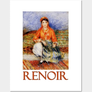 Algerian Girl by Pierre Auguste Renoir Posters and Art